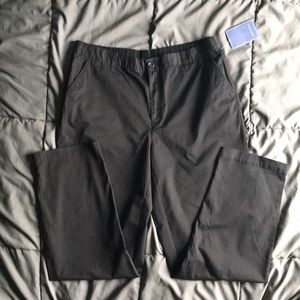 Laura Scott black onyx missy chino no gap pants. Brand New never worn Size 12